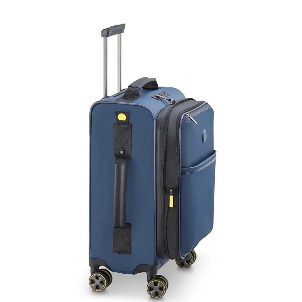 Delsey Paris Turenne Soft Expandable Carry On Spinner Suitcase Luggage